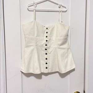 Button Tank Top